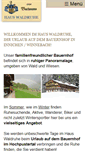 Mobile Screenshot of haus-waldruhe.com